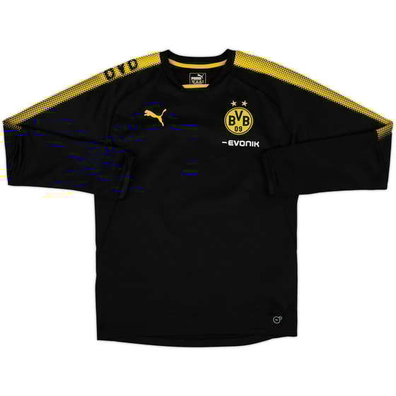 2017-18 Borussia Dortmund Puma Sweat Top - 8/10 - (M)