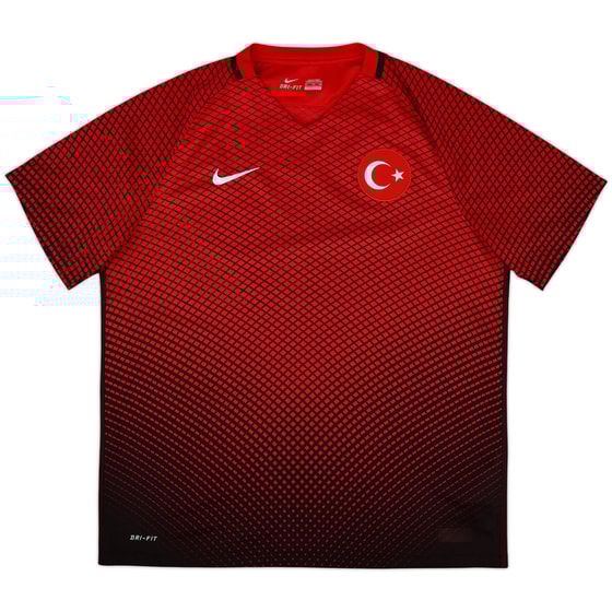 2016-17 Turkey Home Shirt - 8/10 - (XL)