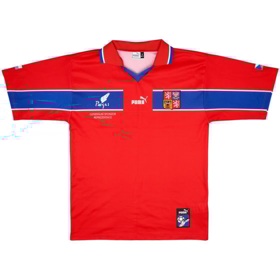 1998-00 Czech Republic Basic Home Shirt - 8/10 - (L)