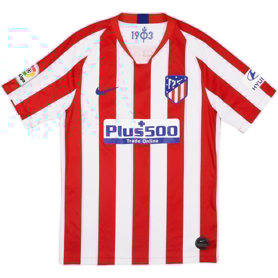 2019-20 Atletico Madrid Home Shirt - 8/10 - (S)