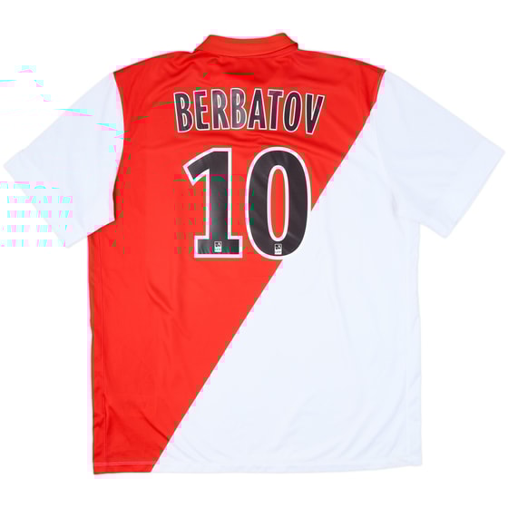 2014-15 Monaco Home Shirt Berbatov #10 - 8/10 - (XL)