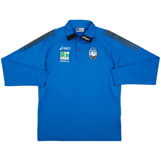 2006-07 Atalanta Asics Polo L/S Shirt - 8/10 - (M)