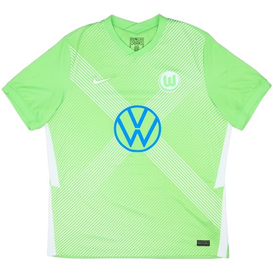 2020-21 Wolfsburg Home Shirt - 10/10 - (XL)