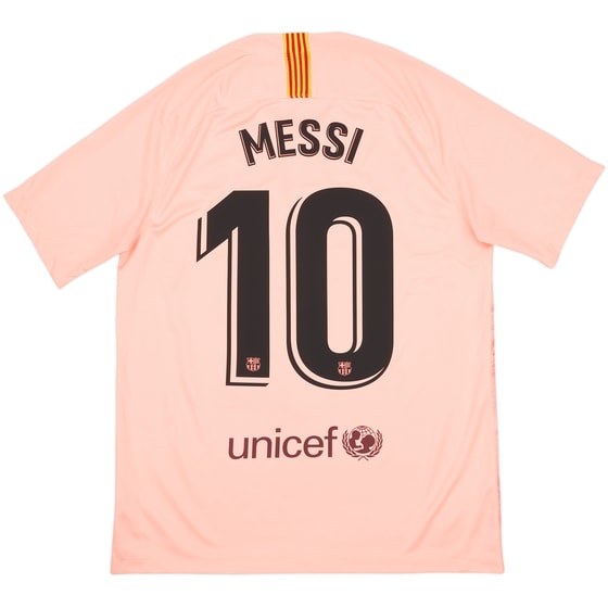 2018-19 Barcelona Third Shirt Messi #10 - 10/10 - (M)