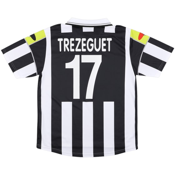 2000-01 Juventus Ciaoweb Home Shirt Trezeguet #17 - 9/10 - (L)