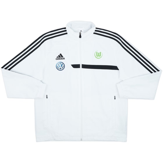 2013-14 Wolfsburg adidas Track Jacket - 8/10 - (L)