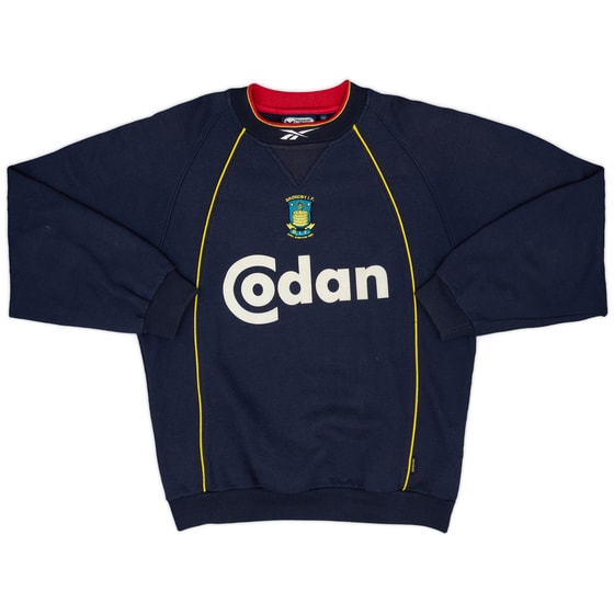 1999-00 Brondby Reebok Sweat Top - 6/10 - (XS)