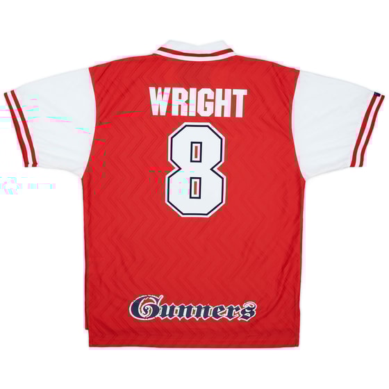 1996-98 Arsenal Home Shirt Wright #8 - 7/10 - (XL)