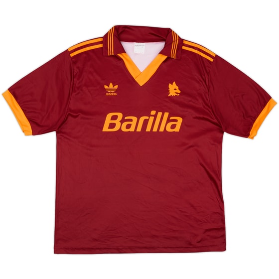 1992-94 Roma Home Shirt - 10/10 - (XL)