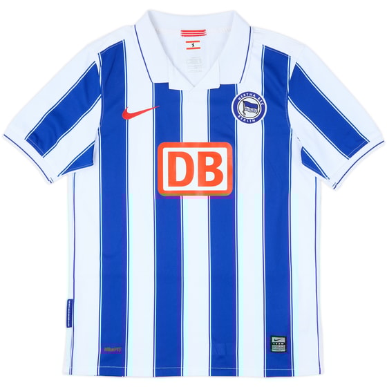 2009-10 Hertha Berlin Home Shirt - 6/10 - (L.Boys)
