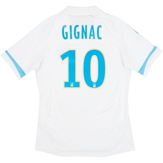 2011-12 Olympique Marseille Home Shirt Gignac #10 - 7/10 - (S)