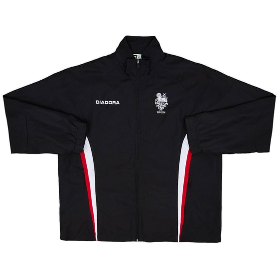 2005-06 Preston North End Diadora Centenary Track Jacket - 8/10 - (XL)