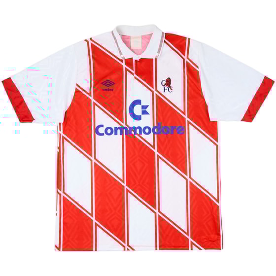 1990-92 Chelsea Away Shirt - 8/10 - (XL)