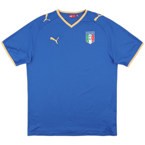 2007-08 Italy Basic Home Shirt - 10/10 - (L)