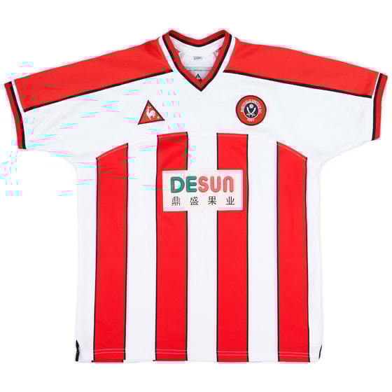 2002-04 Sheffield United Home Shirt - 8/10 - (XL.Boys)