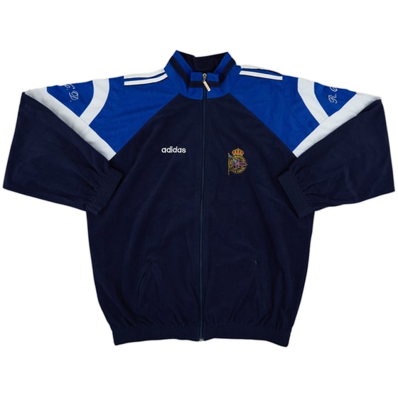 1997-98 Deportivo adidas Track Jacket - 8/10 - (XXL)