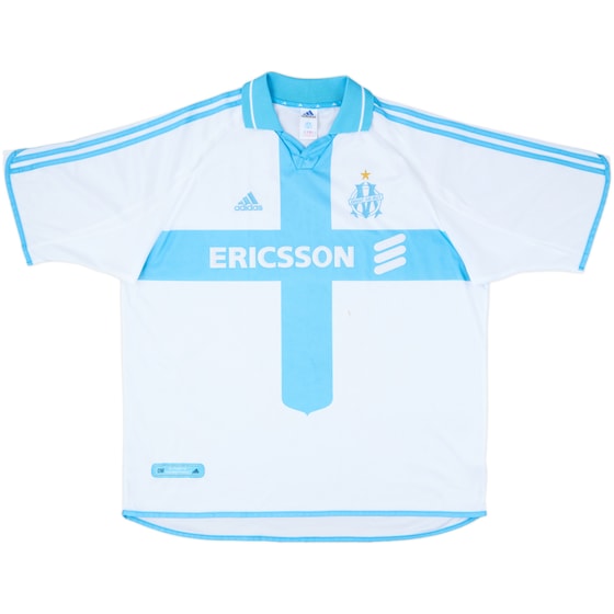 2000-01 Olympique Marseille Home Shirt - 6/10 - (XXL)