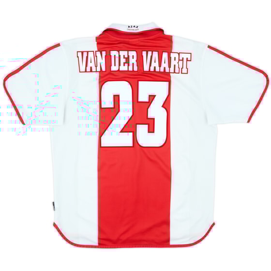 2000-01 Ajax Centenary Home Shirt Van Der Vaart #23 - 9/10 - (XL)