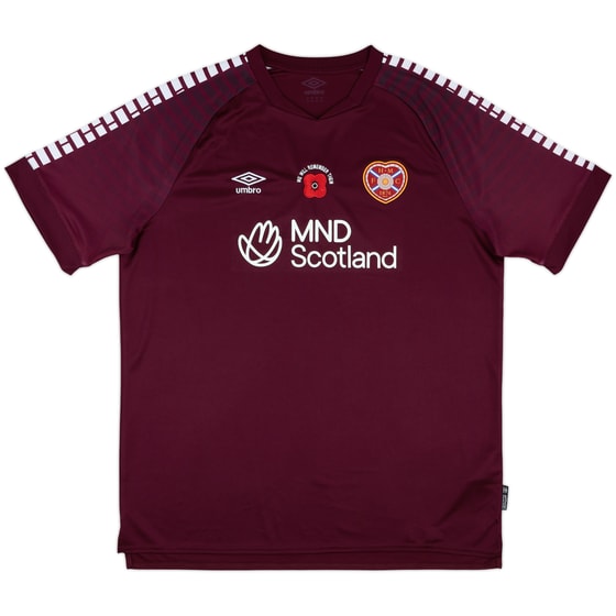 2023-24 Hearts 'Poppy' Home Shirt - 10/10 - (XXL)