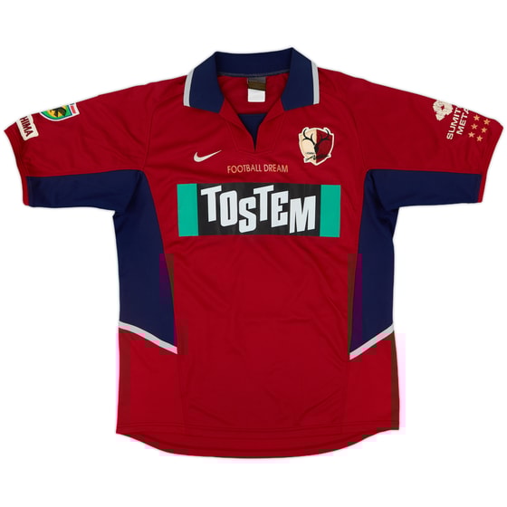 2002-03 Kashima Antlers Home Shirt - 8/10 - (L)
