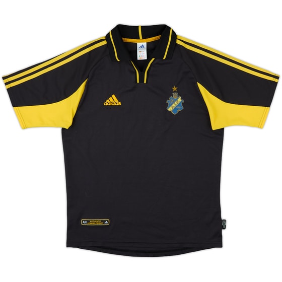 2000-02 AIK Stockholm Home Shirt - 8/10 - (S)