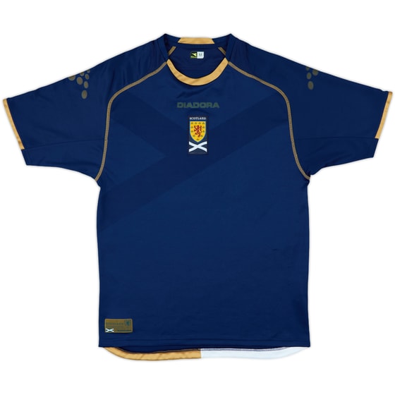 2007-08 Scotland Home Shirt #7 - 7/10 - (M)