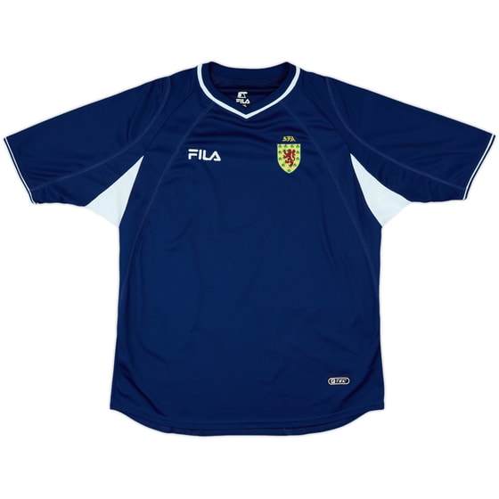 2000-02 Scotland Home Shirt - 8/10 - (L)