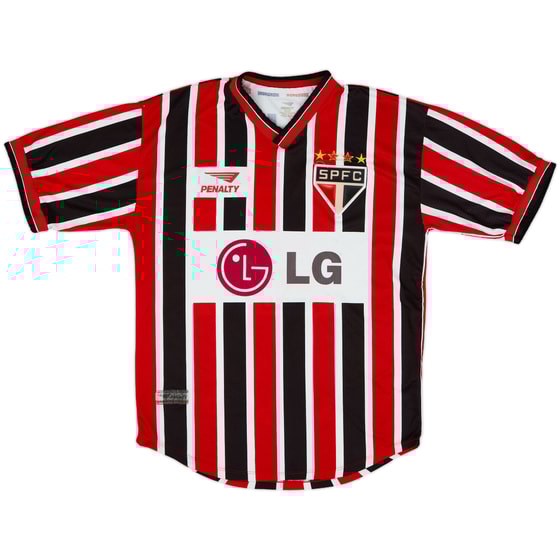 2001 Sao Paulo Away Shirt #9 - 8/10 - (L)