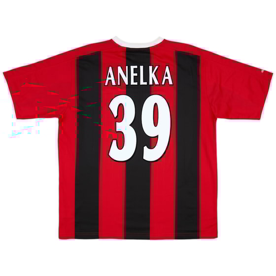 2003-04 Manchester City Away Shirt Anelka #39 - 8/10 - (L)