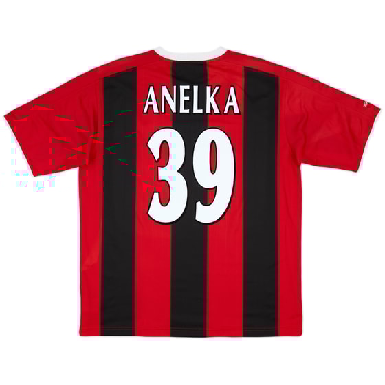 2003-04 Manchester City Away Shirt Anelka #39 - 9/10 - (L)