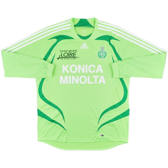 2007-08 Saint Etienne Away L/S Shirt - 9/10 - (XL)