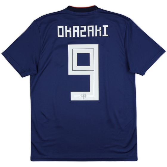 2018-19 Japan Home Shirt Okazaki #9 - 9/10 - (M)