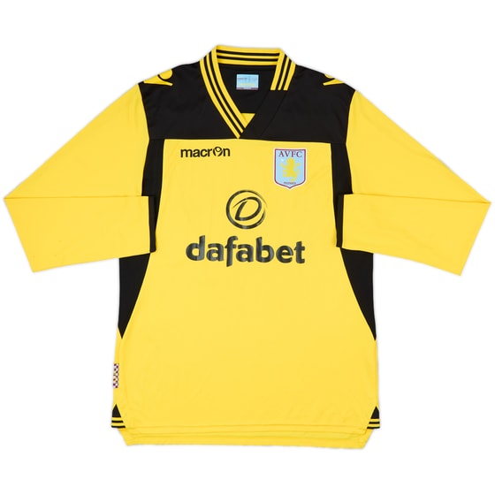 2013-14 Aston Villa GK Shirt - 8/10 - (M)