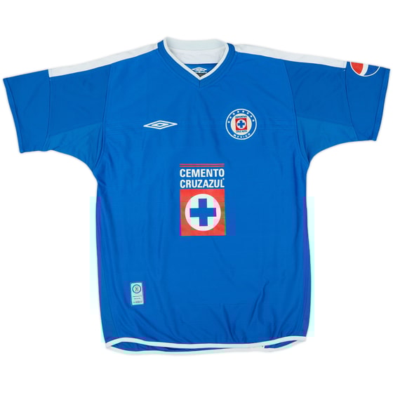 2003-04 Cruz Azul Home Shirt - 8/10 - (M)