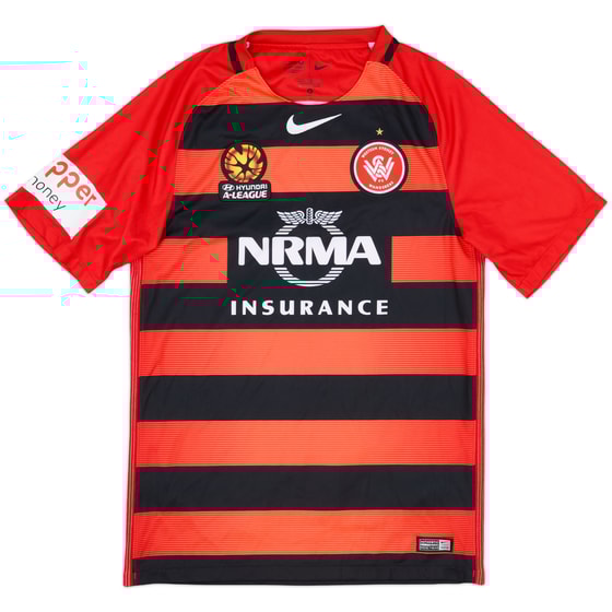 2016-17 Western Sydney Wanderers Home Shirt - 9/10 - (S)