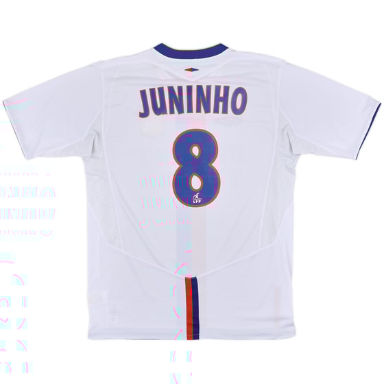 2004-05 Lyon Home Shirt Juninho #8 - 8/10 - (L)
