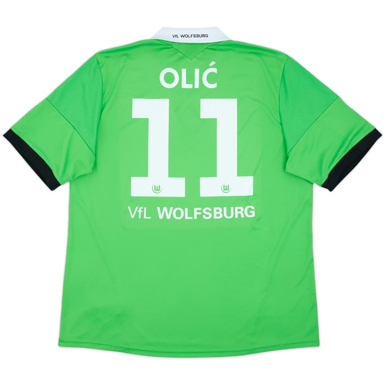 2013-14 Wolfsburg Away Shirt Olic #11 - 7/10 - (XXL)
