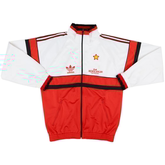 1990-92 AC Milan adidas Track Jacket - 8/10 - (L)