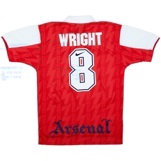 1994-96 Arsenal Home Shirt Wright #8 - 9/10 - (M)