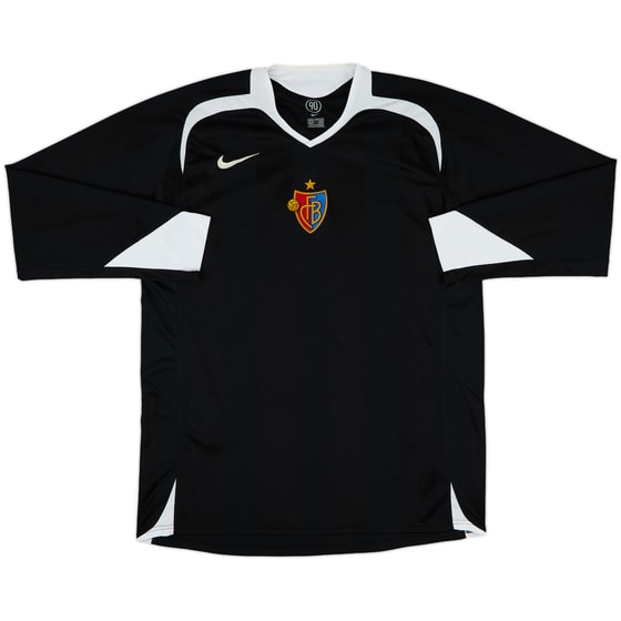 2004-05 FC Basel Away L/S Shirt - 8/10 - (XL)