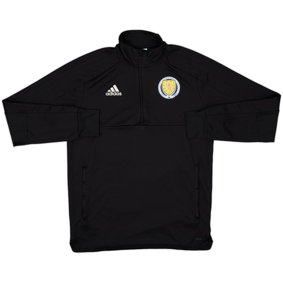2017-18 Scotland adidas 1/4 Zip Drill Top - 6/10 - (M)
