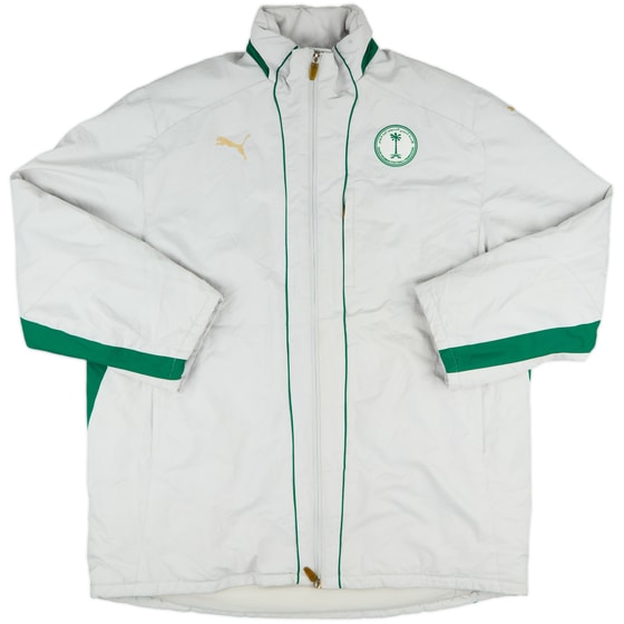 2008-10 Saudi Arabia Puma Padded Bench Coat - 5/10 - (XL)