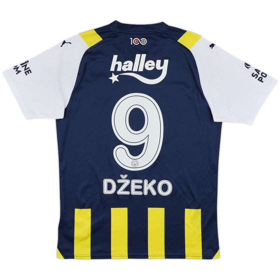 2023-24 Fenerbahce Home Shirt Dzeko #9 - 6/10 - (M)