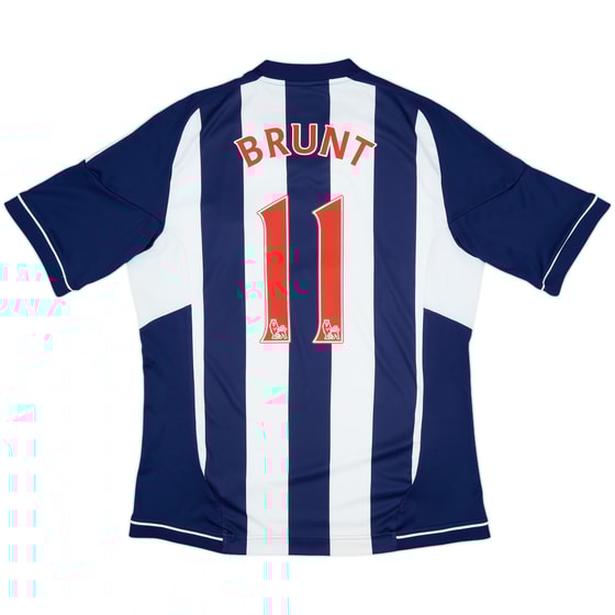 2012-13 West Brom Home Shirt Brunt #11 - 6/10 - (L)