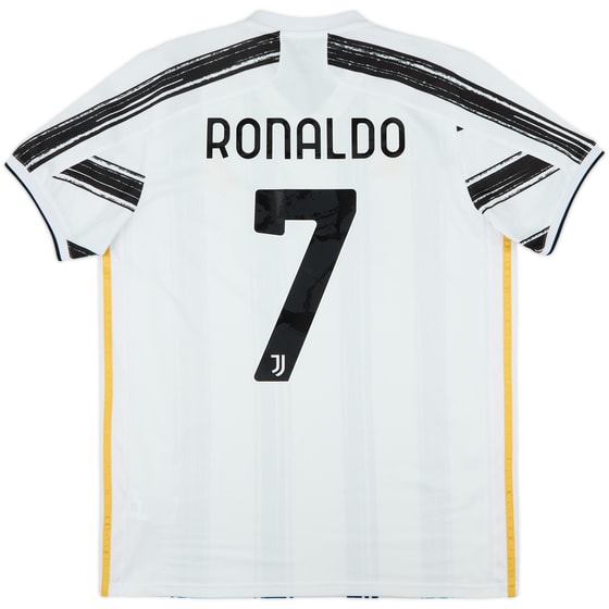 2020-21 Juventus Home Shirt Ronaldo #7 - 9/10 - (L)