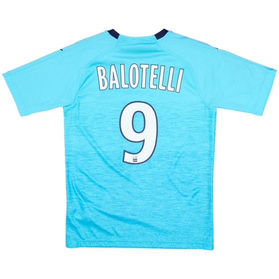 2018-19 Olympique Marseille Third Shirt Balotelli #9 - 10/10 - (S)