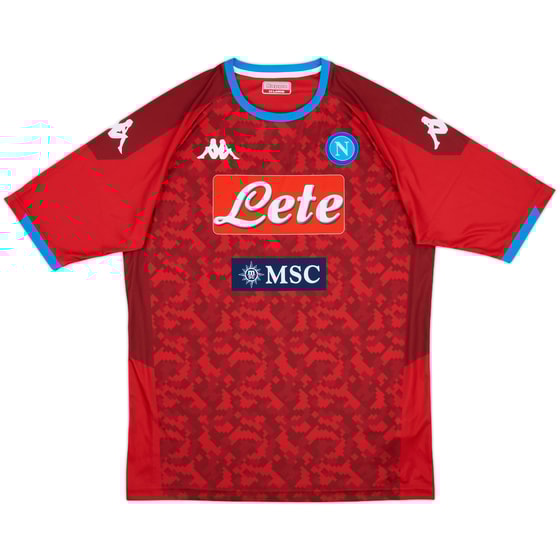 2019-20 Napoli GK S/S Shirt - 10/10 - (XXL)