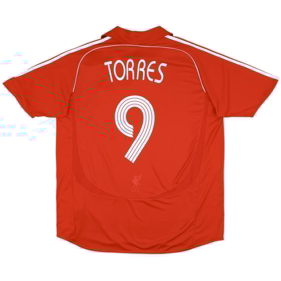 2006-08 Liverpool Home Shirt Torres #9 - 6/10 - (XL)