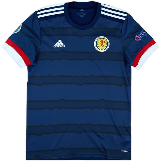 2020-22 Scotland Home Shirt - 9/10 - (M)