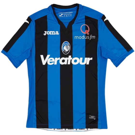 2017-18 Atalanta Home Shirt - 10/10 - (S)